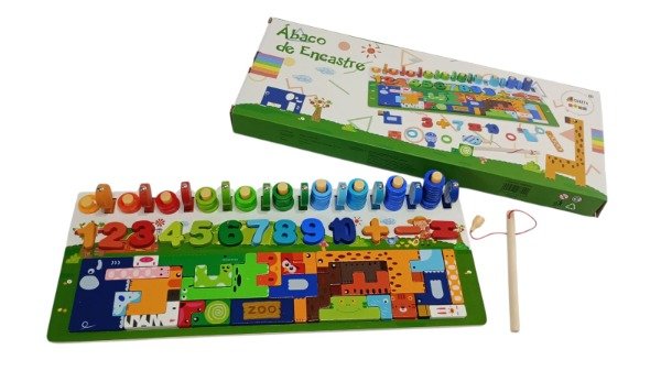 Producto - Abaco de encastre animales