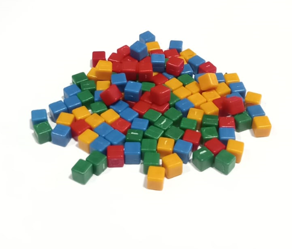 Producto - Cubitos 8mm mixtos (bolsa con 120 unidades)