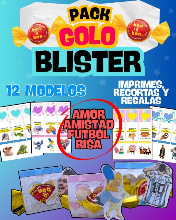Producto - PACK GOLO BLÍSTER