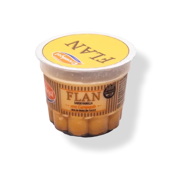 Producto - FLAN CON CARAMELO