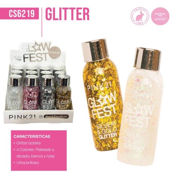 Producto - GLITER - PINK 21