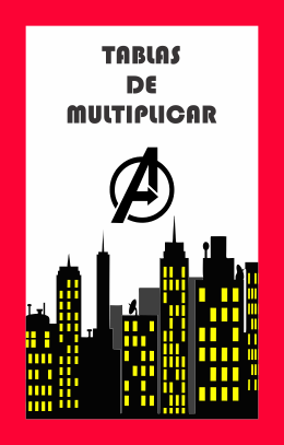 Producto - Tablas de multiplicar Superhero Symbols -  (Pack x 10 juegos)