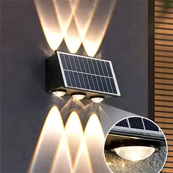 Producto - Aplique Luz Solar Pared Bidireccional Cálida/fría 2 Tonos (6ledp2) - 0