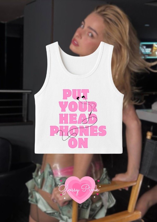 Producto - Tank Top Head Phone - DTF