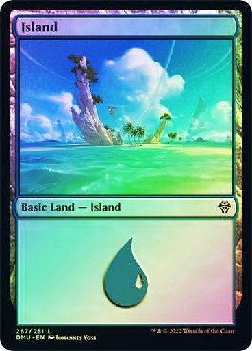 Producto - Island 267 Foil  Dominaria United