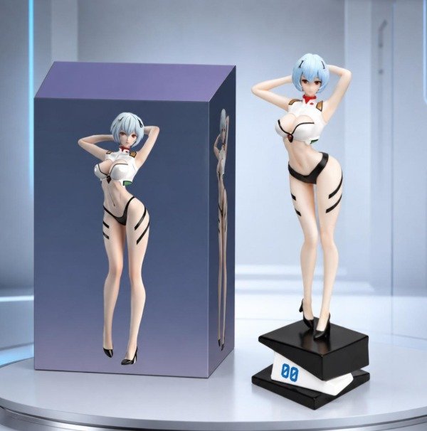 Producto - Figura Rei Ayanami Uniforme - Evangelion (22cm)