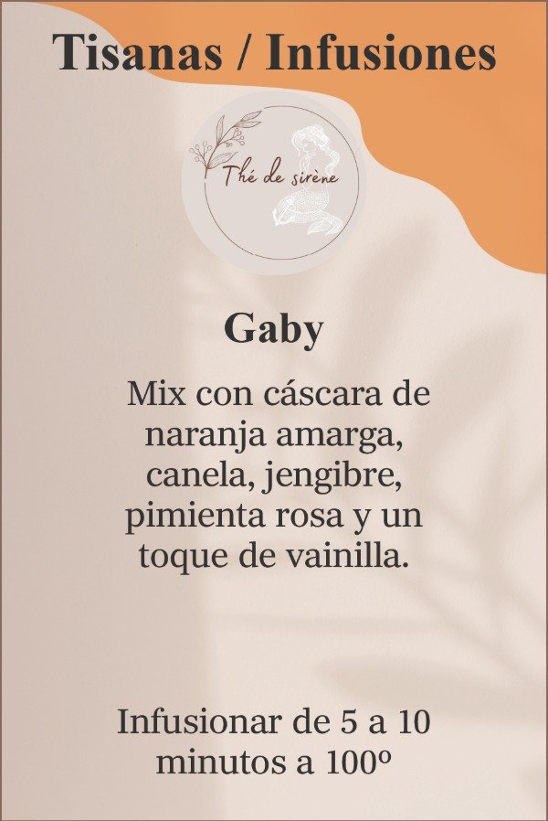 Producto - Infusiones / Toppings de mate 30g - Gaby