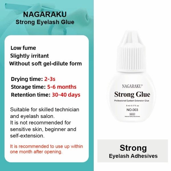 Producto - Adhesivo Strong Glue 2-3 seg. Nagaraku 5ml.