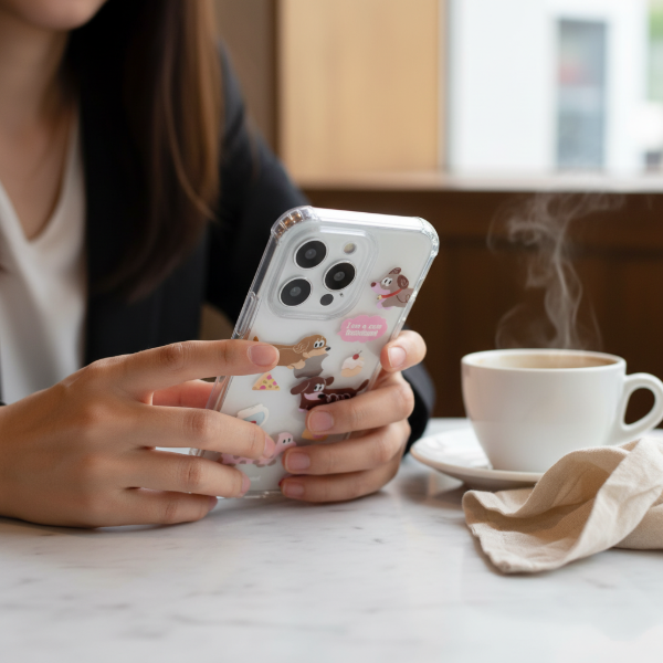 Producto - Funda perritos + porta tarjetas