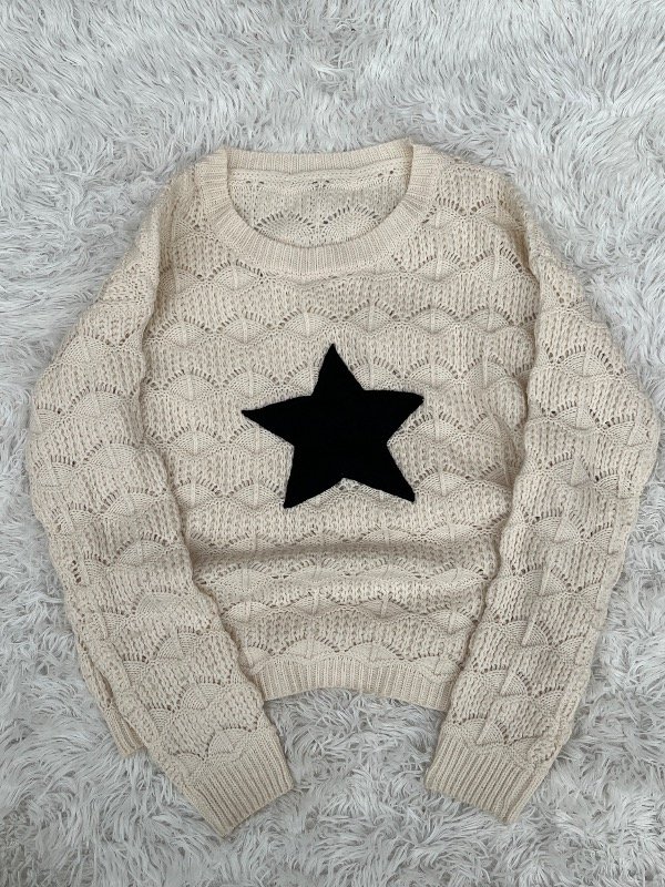 Producto - Suéter calado star talle M - 0
