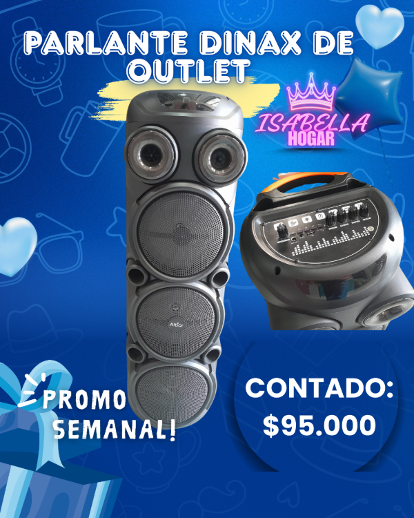 Producto - PARLANTE DINAX DE OUTLET