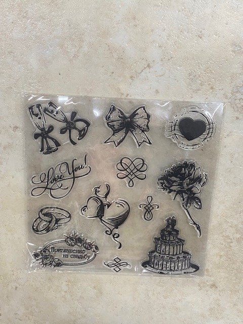 Producto - Plancha de sello de silicona boda