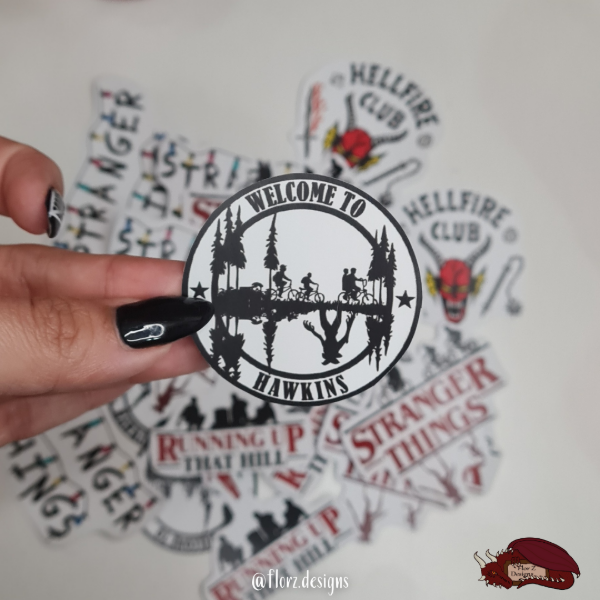 Producto - Sticker Welcome to Hawkins