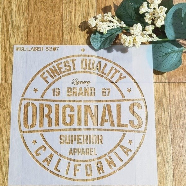 Producto - St 5307 de 20x20 xm Stencil Original