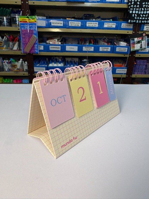 Producto - Almanaque Carpita Planner - Vintage - "Mundo Fw" - 1