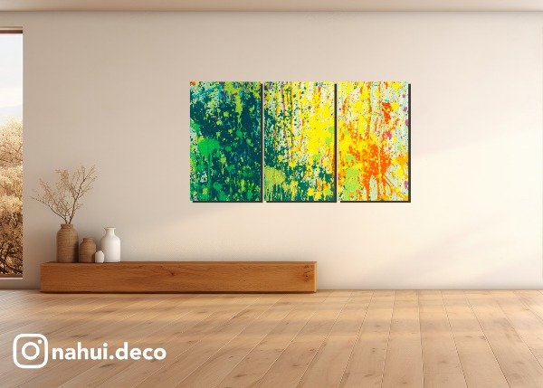 Producto - Arte Abstracto Triptico MOD 1