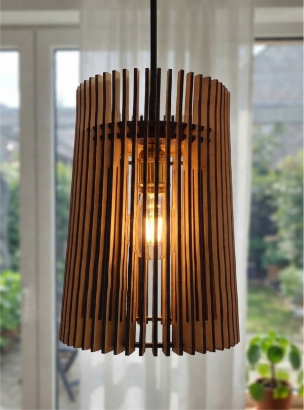 Producto - Lámpara Colgante APUS / Cruda - 0