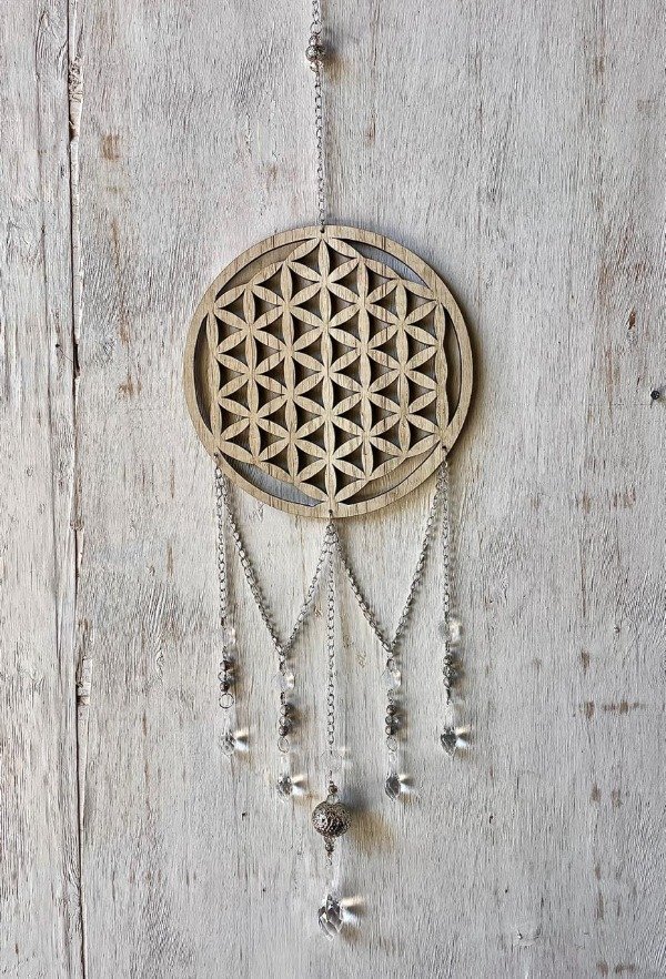 Producto - Colgante Flor de la vida cadenas