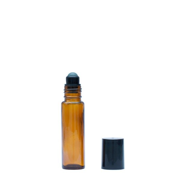 Producto - ENVASES ROLL ON DE VIDRIO ÁMBAR DE 10 ML. PACK POR 10 UNIDADES
