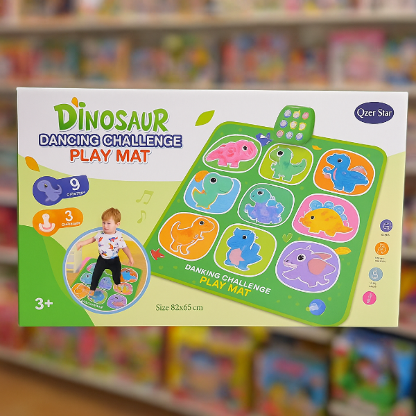 Producto - Alfombra Musical Para Bailar de Dinosaurios