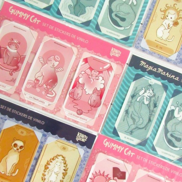 Producto - Set de Stickers Tarot
