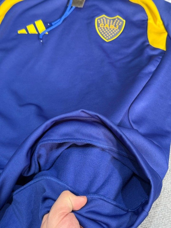 Producto - BUZO BOCA JRS CANGURO FRIZADO 2026/2027 - 2