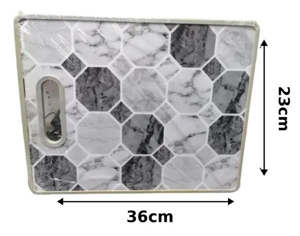 Producto - TABLA DE PICAR PLASTICA DECO 23X37CM - 5