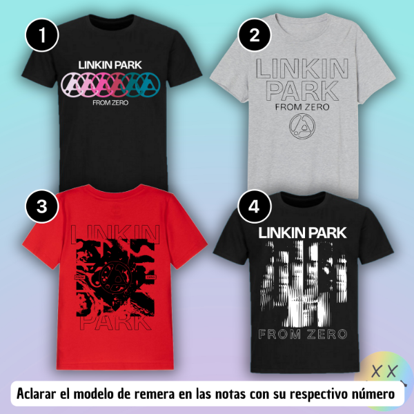 Producto - Remeras Linkin Park #1