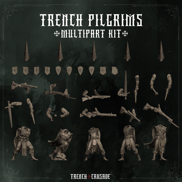 Producto - Kit de 5 Trench Pilgrims con partes multiples - 1