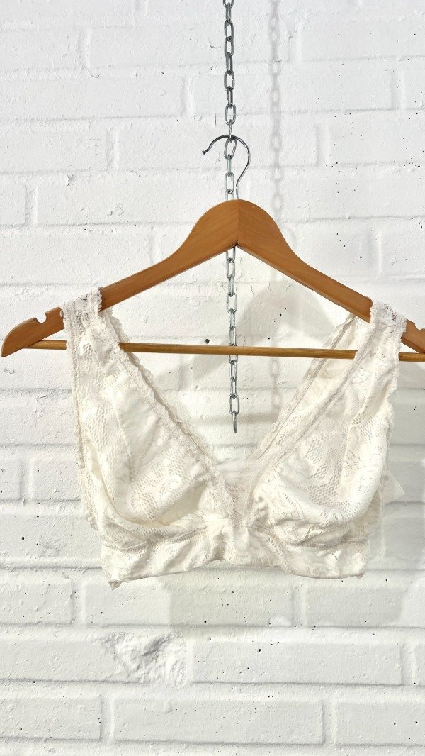 Producto - Top encaje hueso - Ossira (M)