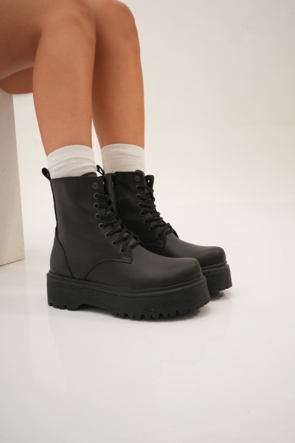 Producto - Borcego Ambar cuero vacuno