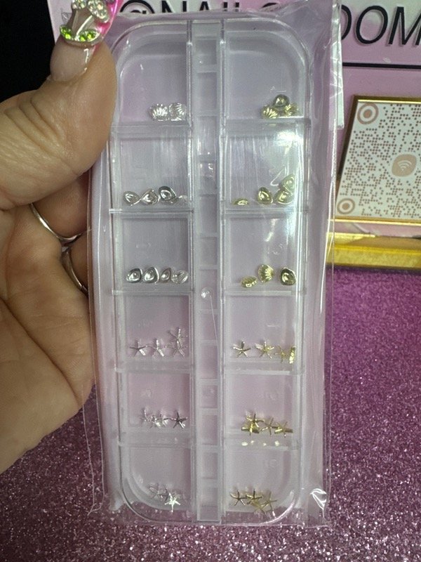 Producto - Apliques estrellas de mar y caracoles chatos