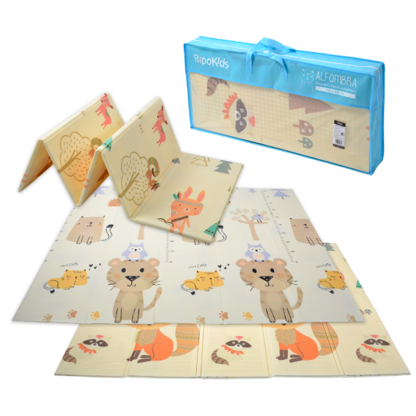 Producto - Alfombra Plegable de XPE Confort y Seguridad para tu Bebé BEAUTIFUL DREAMS