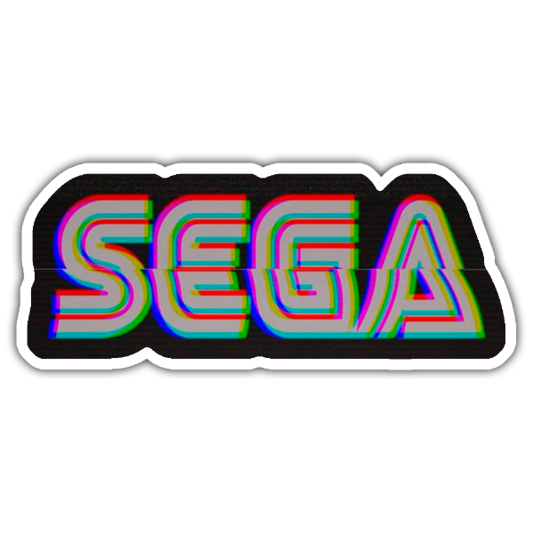 Producto - Sticker Sega Diseño 1 Retro