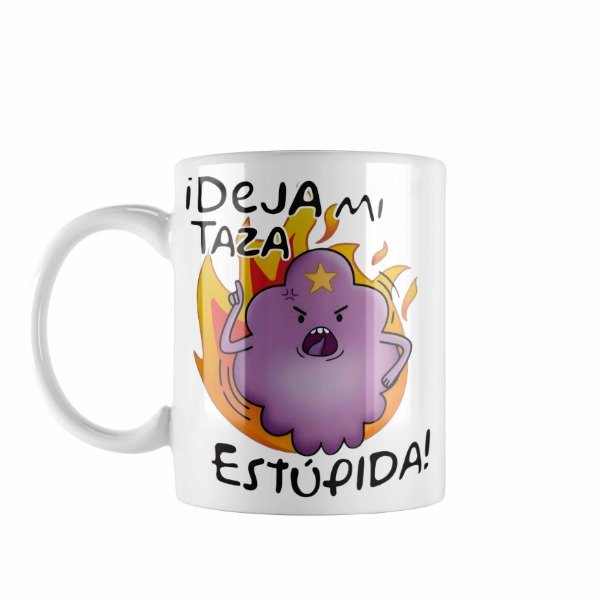 Producto - Taza Cerámica Memes Deja Mi Taza Estupida
