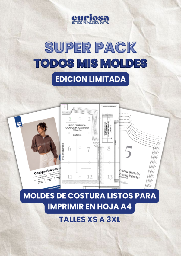 Producto - Super pack TODOS MIS MOLDES - Edicion limitada