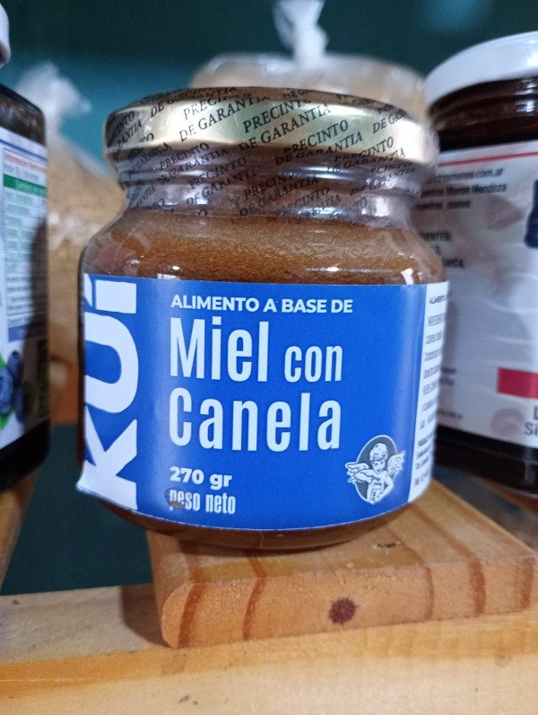 Producto - Miel con canela de KUI. 270gr