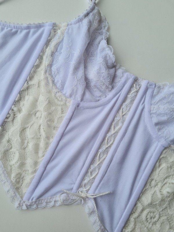 Producto - Bustier Paz blanco