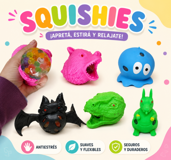 Producto - Squishi multicolor