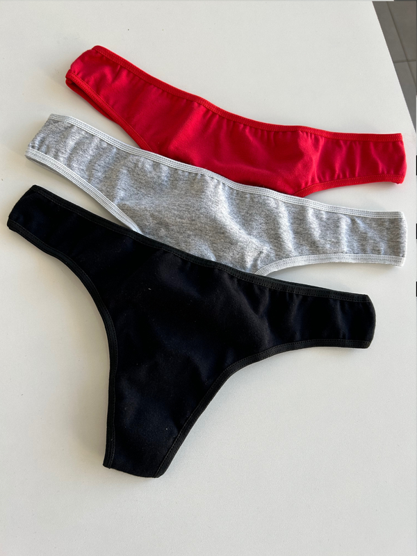 Producto - Pack x3 colaless de algodón lisas talle 1
