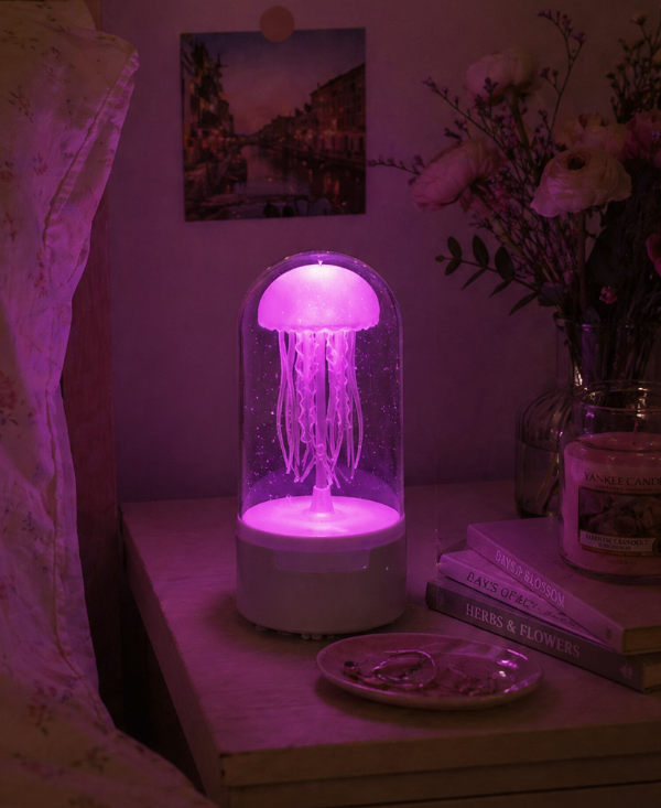 Producto - Lampara parlante medusa viral