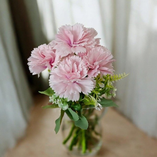 Producto - Ramo artificial clavel