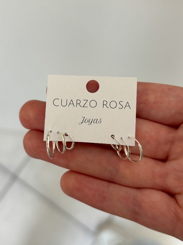 Producto - Trío de Argollitas Finas