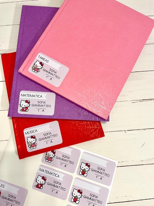 Producto - Etiquetas para MATERIAS