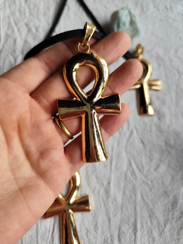 Producto - COLLAR CRUZ EGIPCIA ANKH - LLAVE DE VIDA