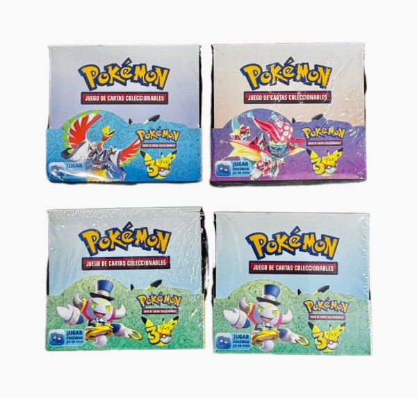 Producto - NO.3 Cartas sobres Pokémon caja x36