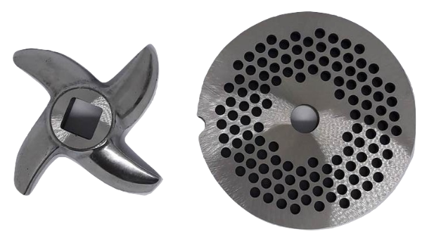 Producto - Disco Y Cuchilla Devi Para Picadora N 32 Autoafilable 4mm