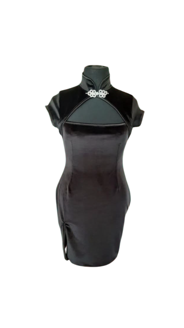Producto - Qipao manga corta frente abierta