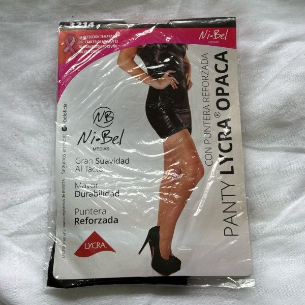 Producto - Ni-bel Panty Lycra Cancan Talle 5 ART 3214 negro