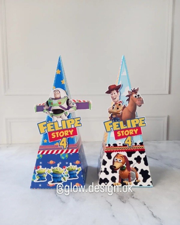 Producto - Caja pirámide toy story